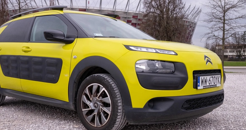 Citroen C4 Cactus cena 41500 przebieg: 94000, rok produkcji 2018 z Warszawa małe 562